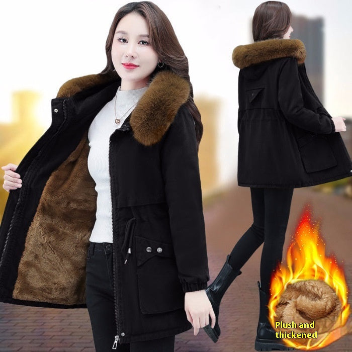 Woment Winter Loose Fleece Padded Coat