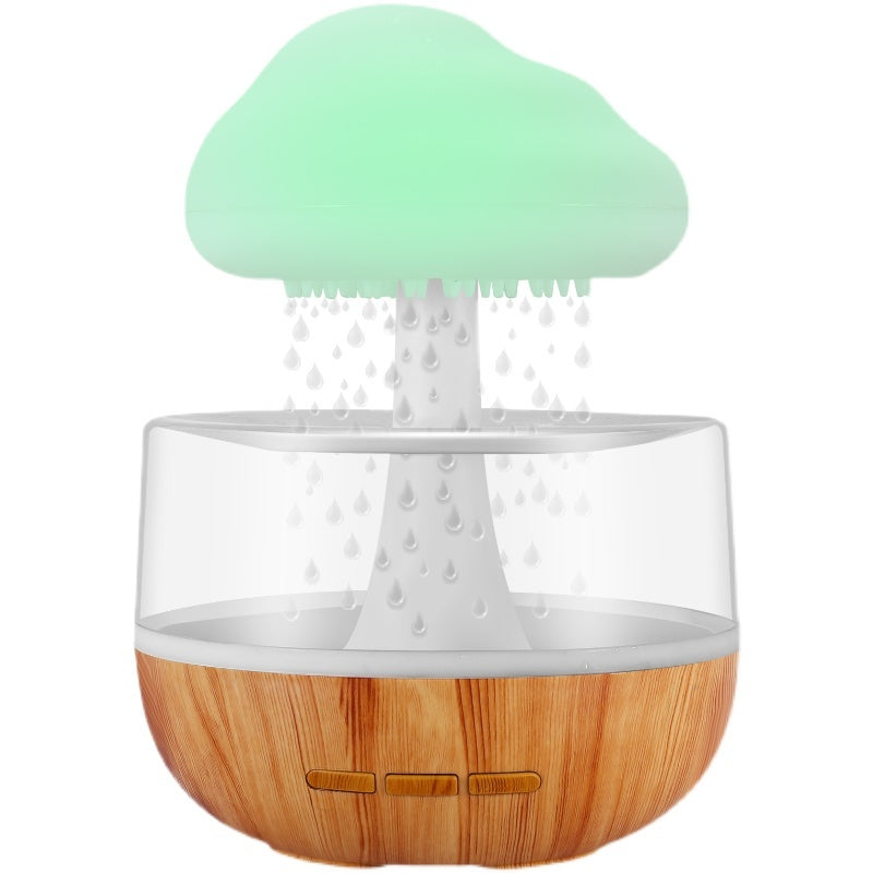 Raining Cloud Humidifier with Night Light and Aromatherapy Features - Mallora Shop