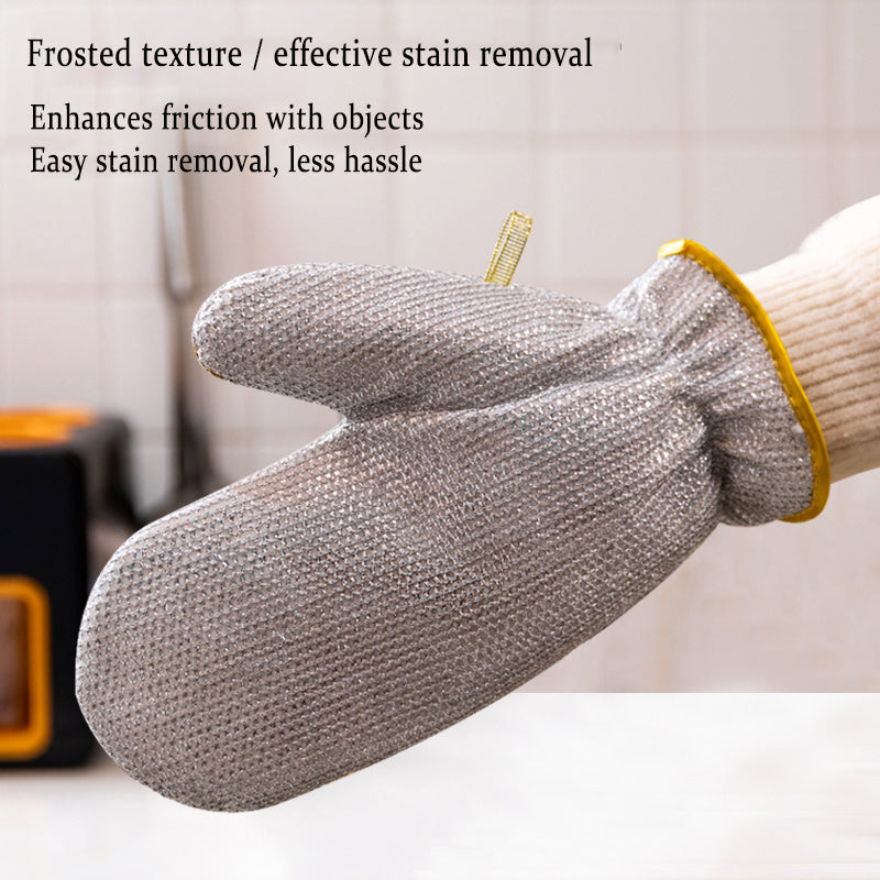 Bamboo Fiber Non-Oily Dishwashing Gloves for Eco-Friendly Cleaning - Mallora Shop