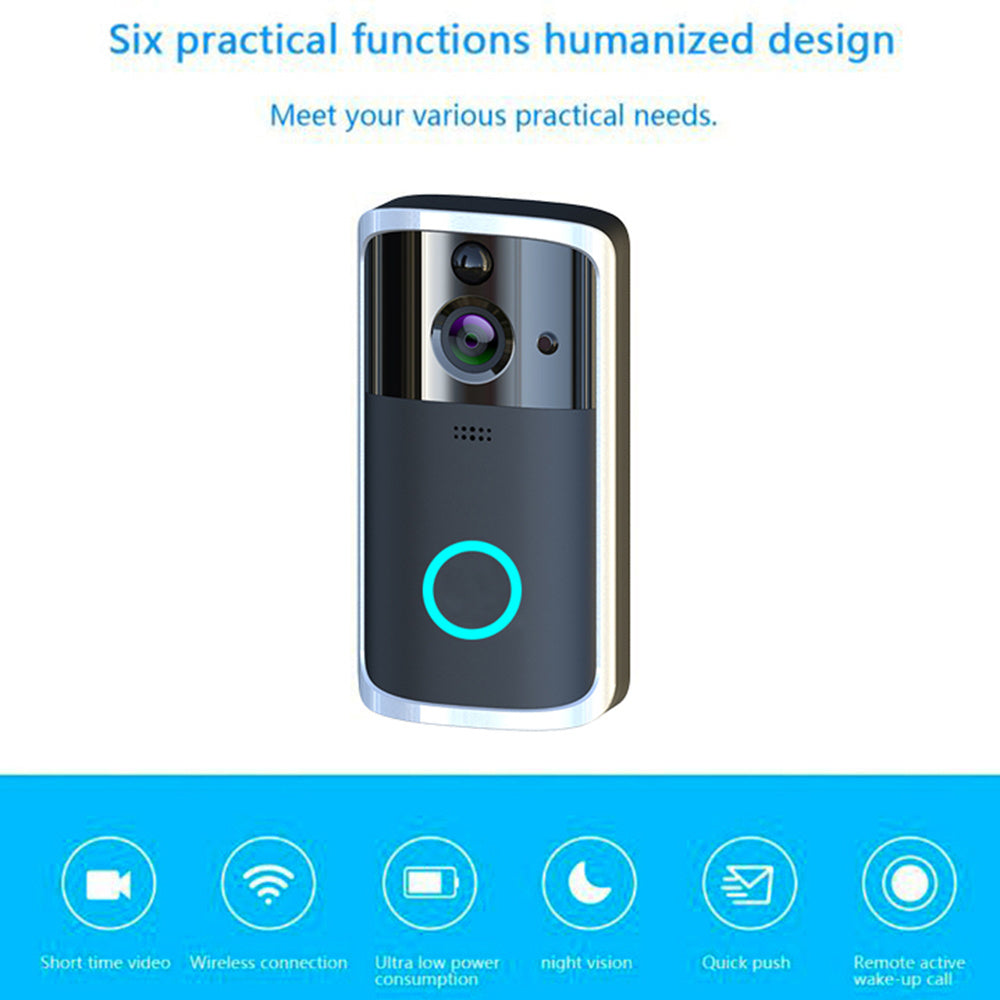 WiFi Video Doorbell Camera for Enhanced Home Security and Convenience