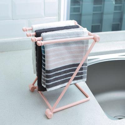 Foldable Dishcloth Shelf Kitchen Accessories Organizer for Efficient Space Saving - Mallora Shop