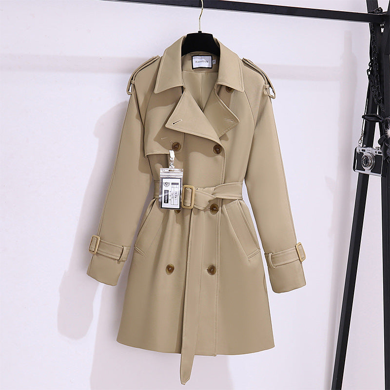 Women Short Trench Coat