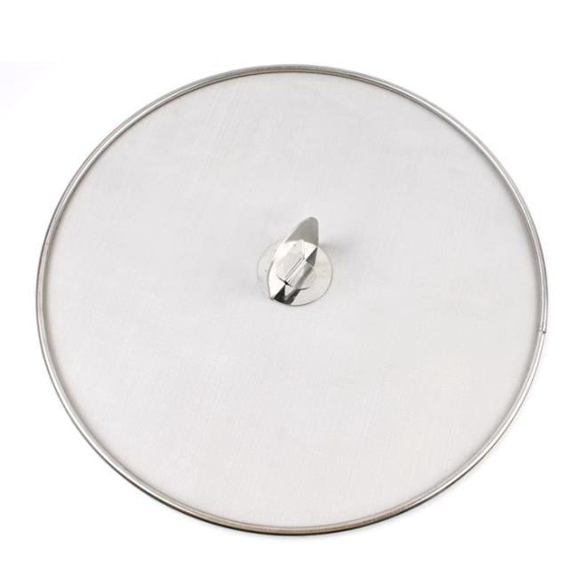 Stainless Steel Baffle Oil Proof Pot Cover