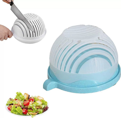 Creative Salad Cutter Bowl - The Ultimate Easy Fruit & Vegetable Chopper - Mallora Shop