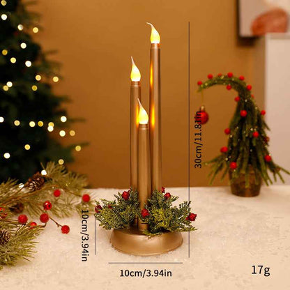LED Electronic Candle Christmas Decorations