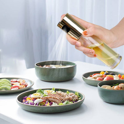 BBQ Healthy Kitchen Oil Vinegar Spray Bottle