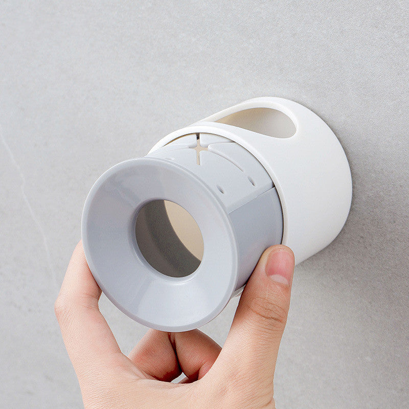 Punch-free Toothbrush Holder Wall-mounted Suction Wall Storage