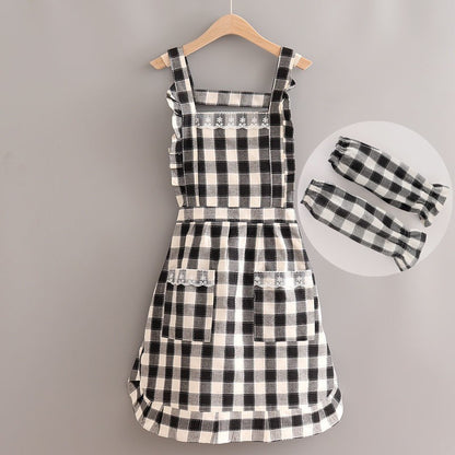 Adults Korean Rustic Canvas Apron