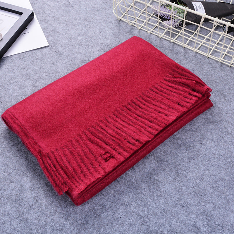 Dual-use cashmere SKY scarf