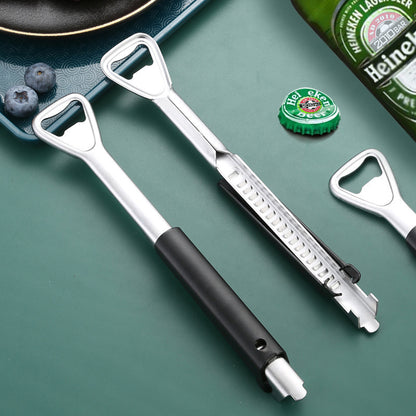 2-in-1 Adjustable Stainless Steel Can Opener Beer Starter