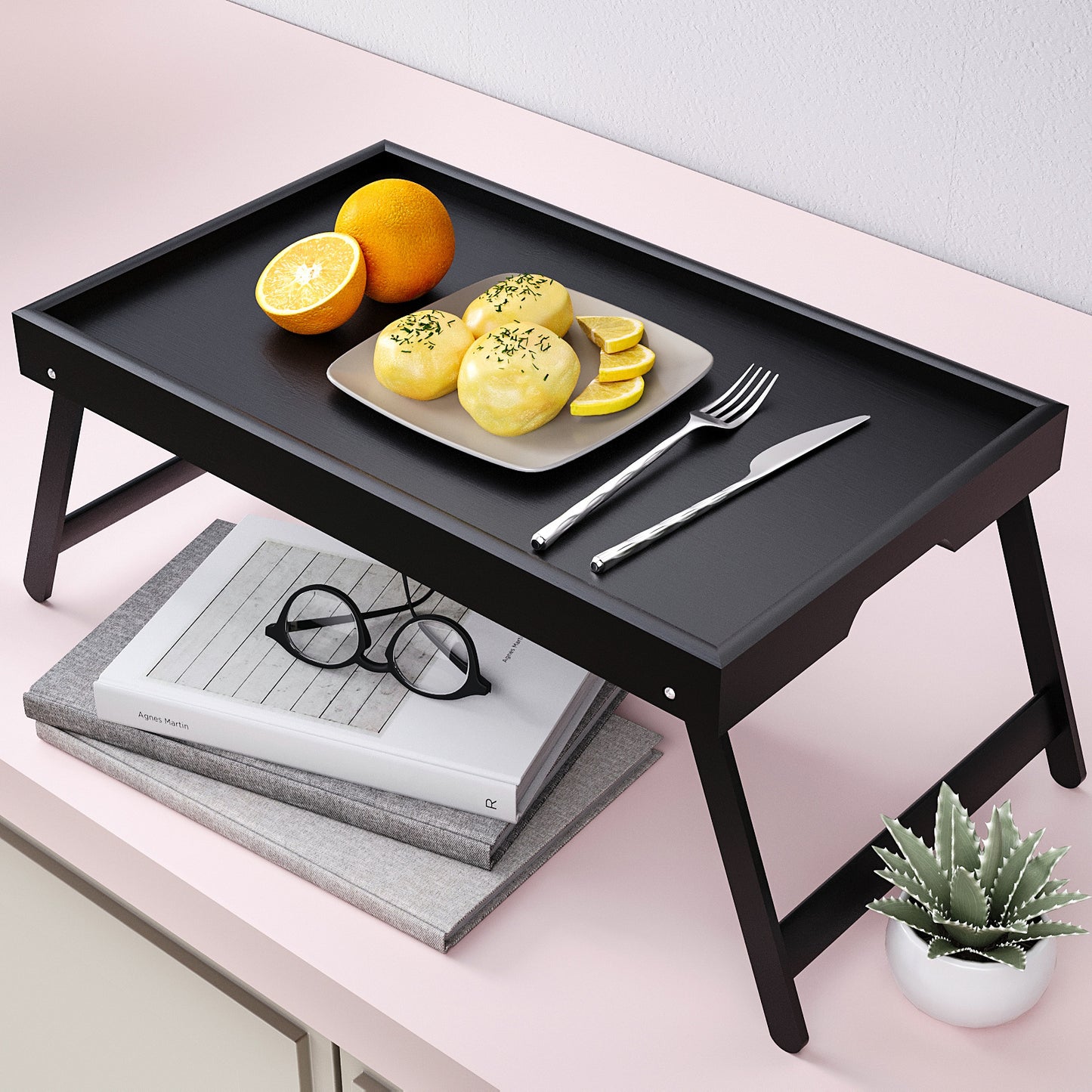 Folding Table Multifunctional Household Supplies Bedroom Bed Table