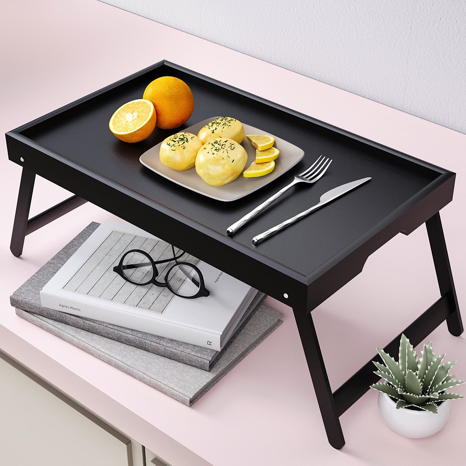 Folding Table Multifunctional Household Supplies Bedroom Bed Table