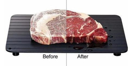 Fast Defrosting Tray - Quick Aluminum Thaw Plate for Effortless Food Thawing - Mallora Shop