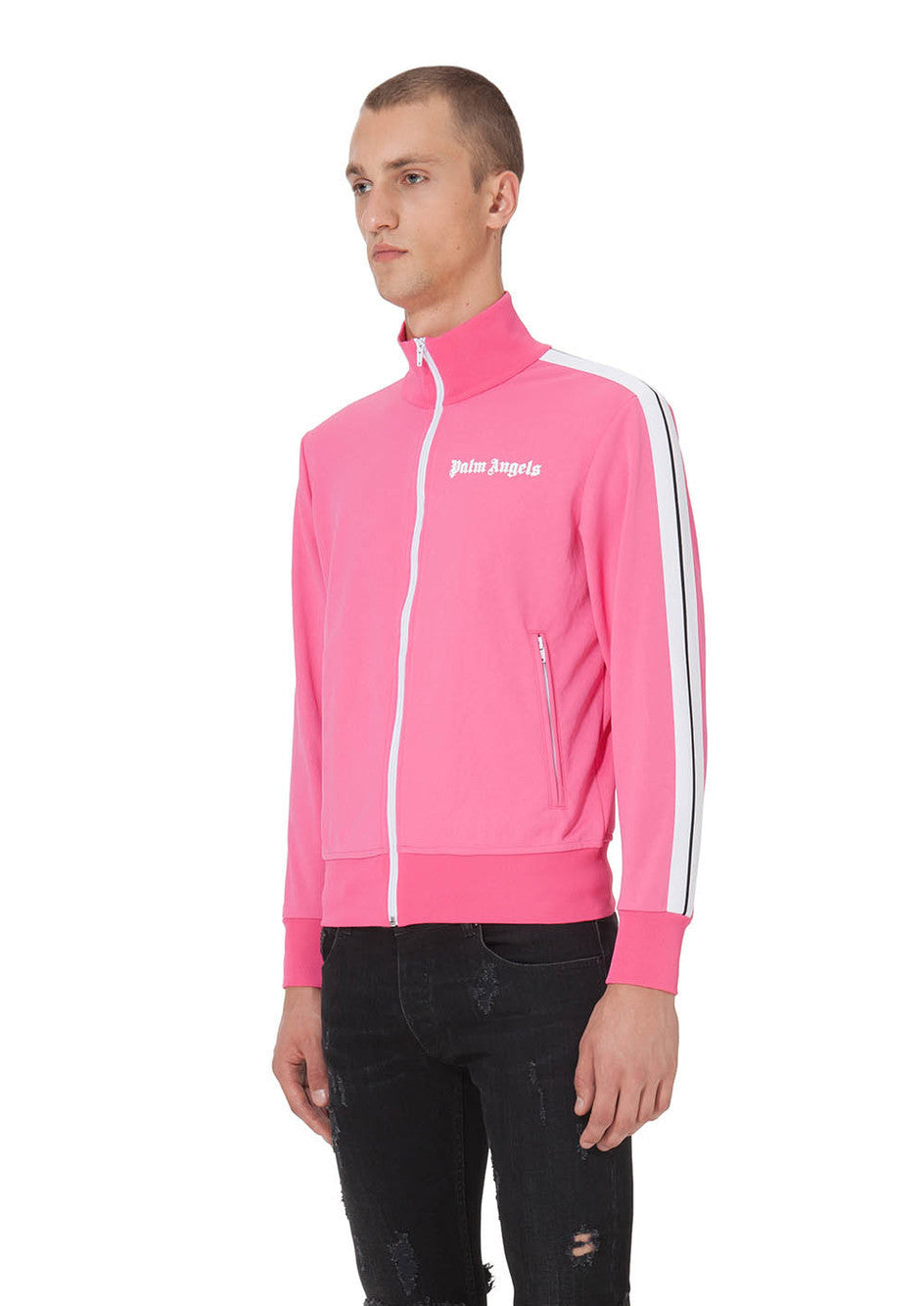 The New Basic All-match Hip-hop Hit Color Zipper Sports Jacket