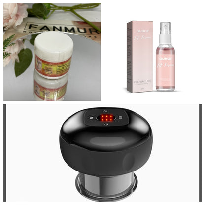 Electric Vacuum Cupping Massage Cups for Relaxation and Pain Relief