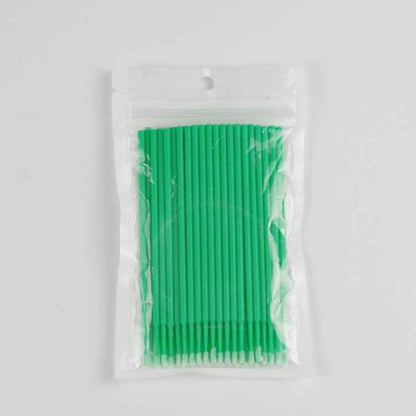 200 - 500 Pcs Disposable Micro Applicator Brushes for Eyelash Extensions and Makeup