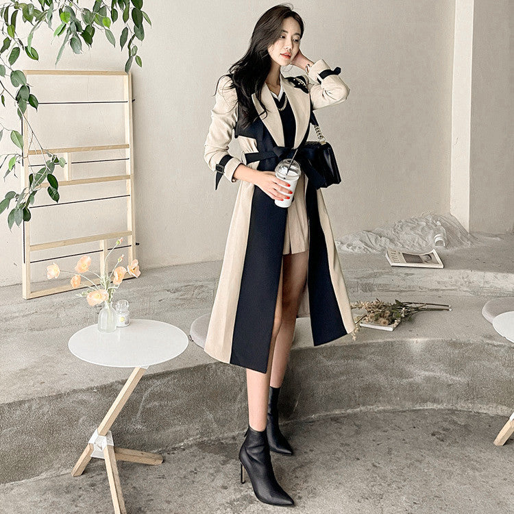 Fashionable Autumn Women's Long Trench Coat