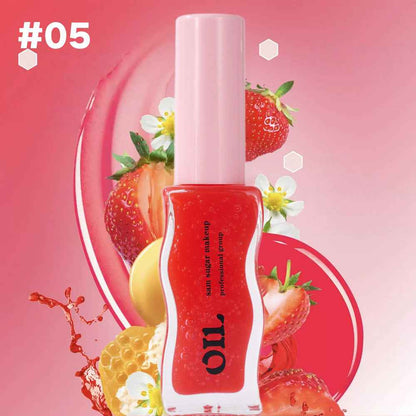 Fruity Honey Scented Lip Gloss Lasting Moisturizing