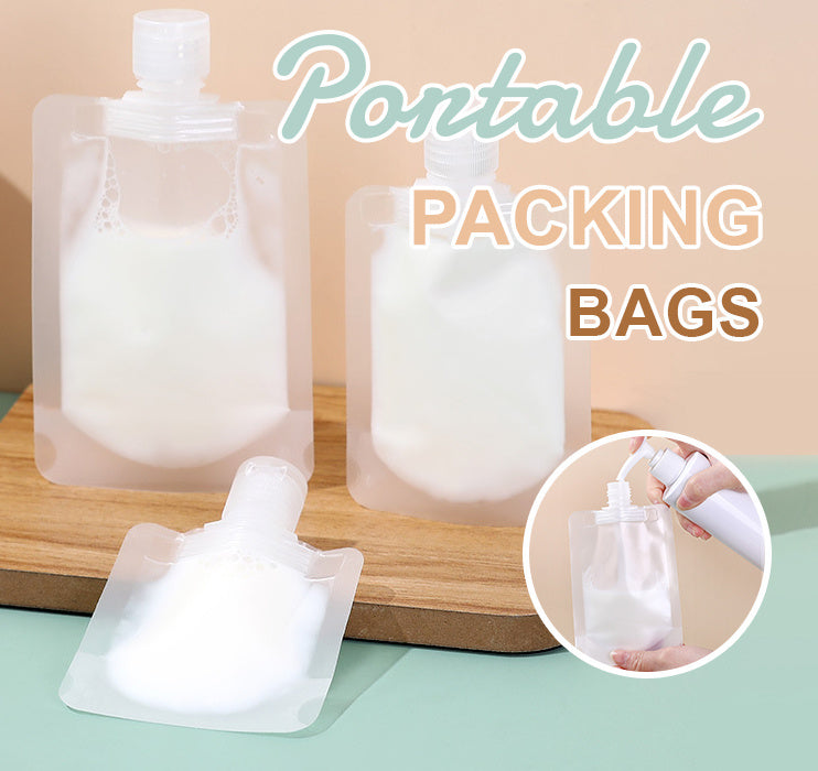 Transparent Travel Portable Makeup Packing Bag