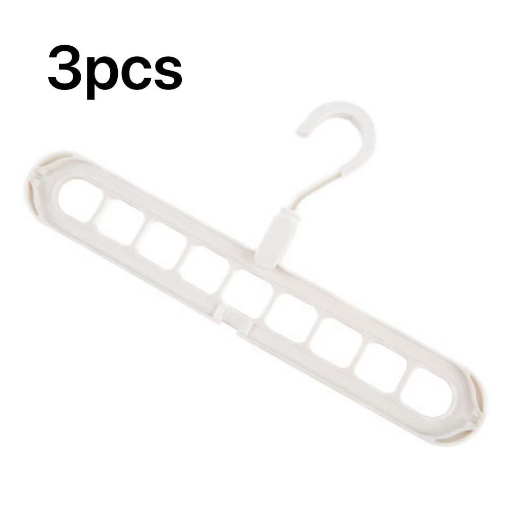 9-Hole Multi-Function Clothes Hanger Organizer