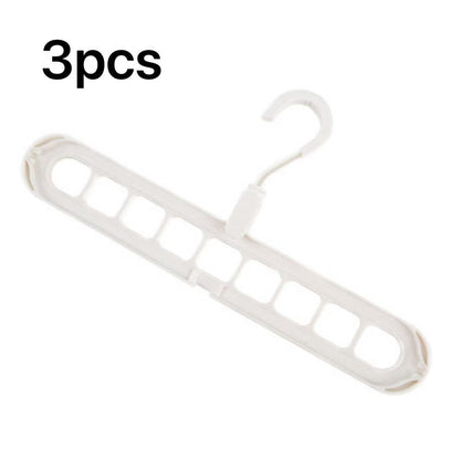 9-Hole Multi-Function Clothes Hanger Organizer