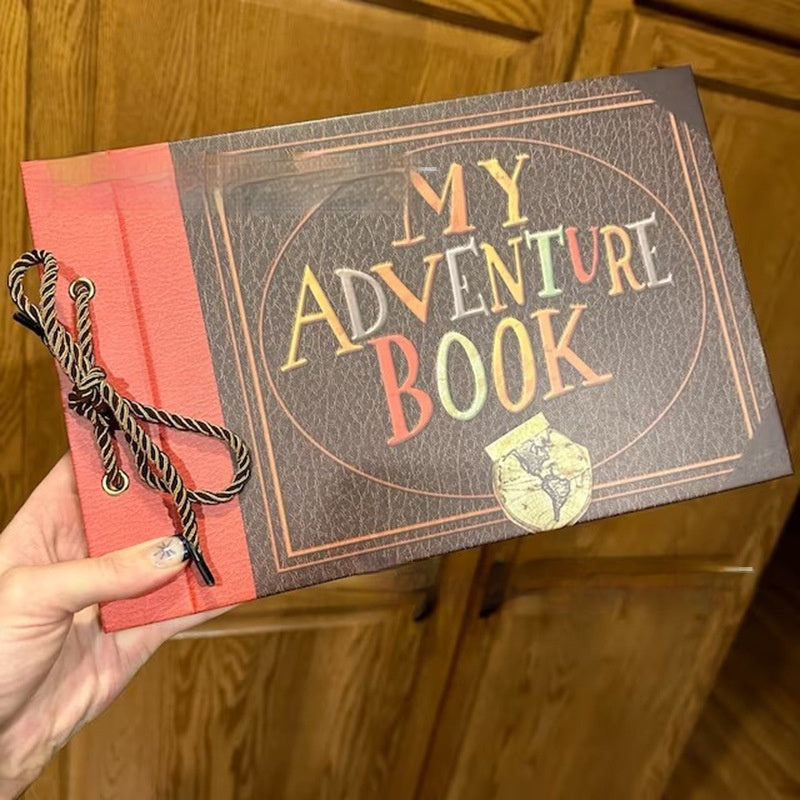 Our Adventure Book Retro Kraft Paper Tether