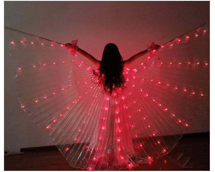 Children's LED light wings