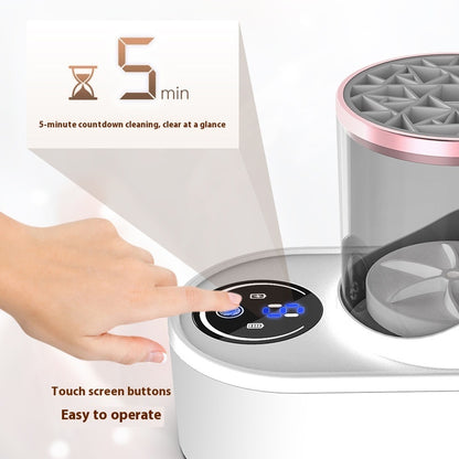 Electric Makeup Brush Cleaner - Rechargeable Automatic Device