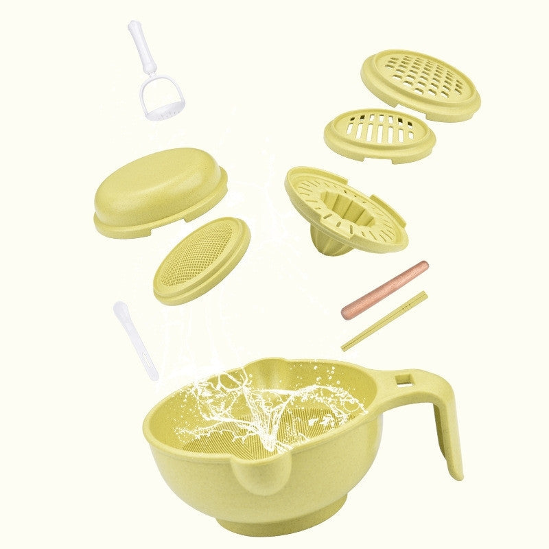 Wheat Straw Multifunctional Grinder Set Manual