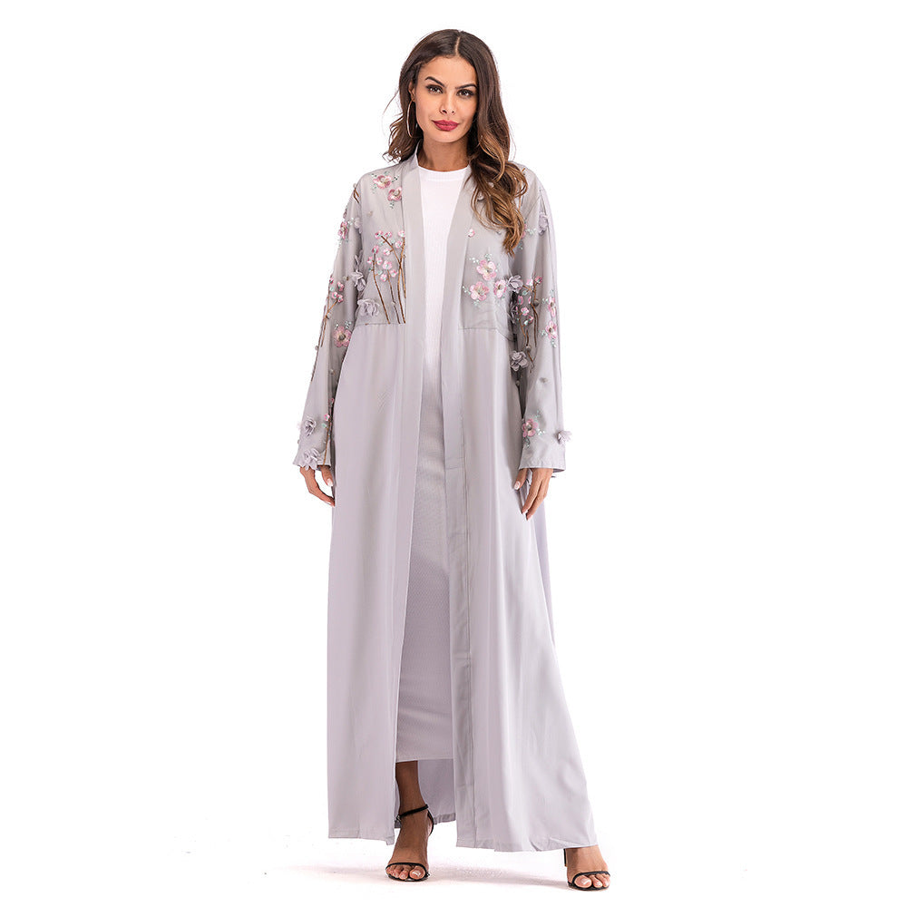 Mesh Loose Lace Up Cardigan Robe