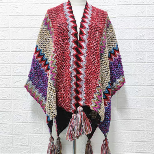 Ethnic Style Shawl Travel Tibet Yunnan Cloak