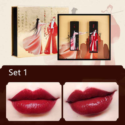 Forbidden City Set Ancient chinese Style Lipstick 2 PCS Set