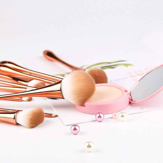 Zhuoerya 10 goblet man-made fiber makeup brushes