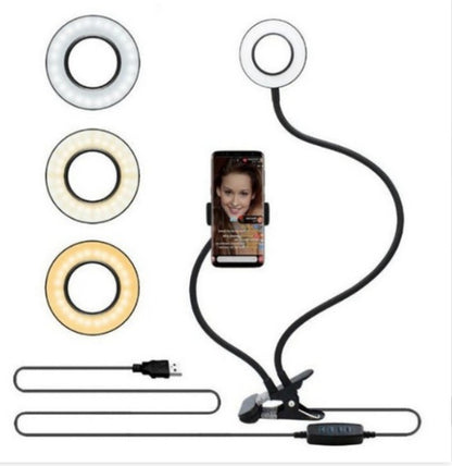 LED Selfie Ring Light for Perfect Makeup Videos and Live Streaming