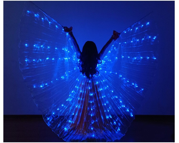 Children's LED light wings