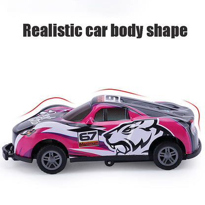 Flip Stunt Car Alloy Pull Back 4wd Racing Car Model Cool Graffiti Friction Diecasting Toys For Kids Boys Children Christmas Gift