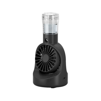 Portable Handheld Spray Fan - 4-Speed USB Cooling Mist Fan for Instant Refreshment - Mallora Shop