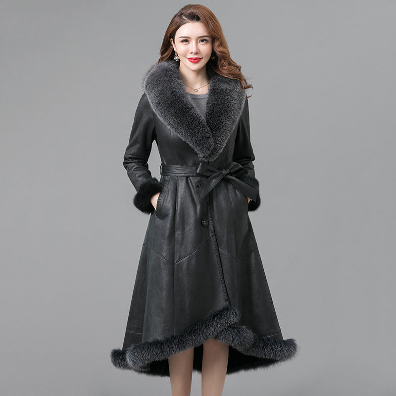 Women Thickened Fur Thickened Coat