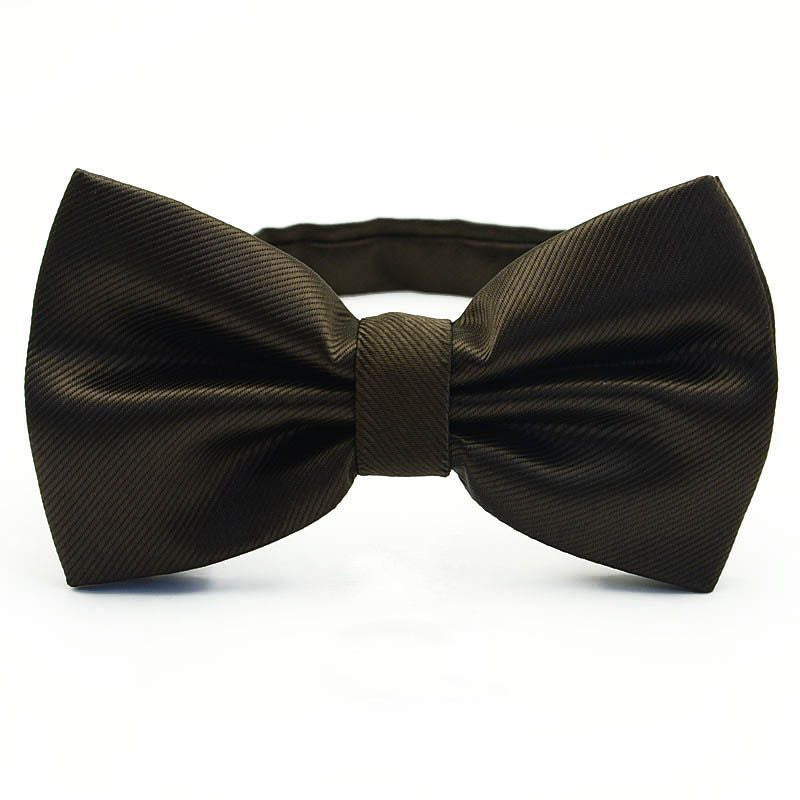 Wedding New Best Man Group Black Red Blue Striped Big Bow Tie