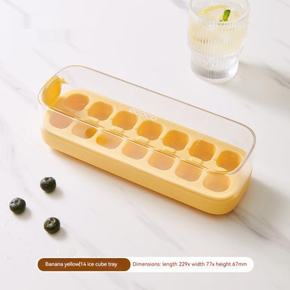 Silicone Ice Tray Press Household Homemade Box