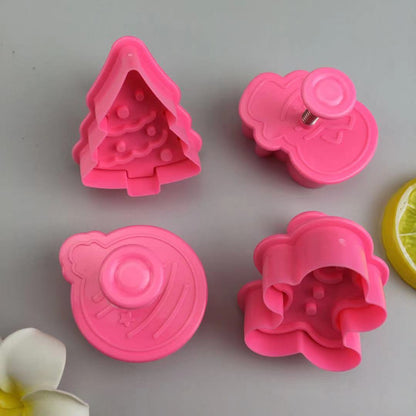 Christmas Three-dimensional Biscuit Fondant Mould