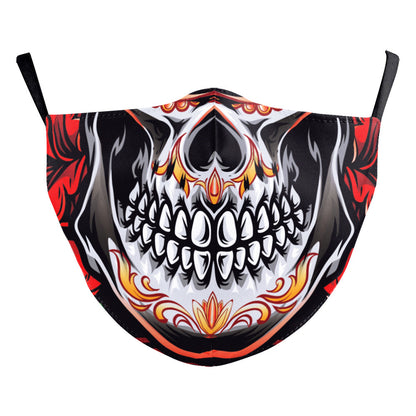 Digital Printing Ghost Face Wansheng Clown Double-layer Dust Mask