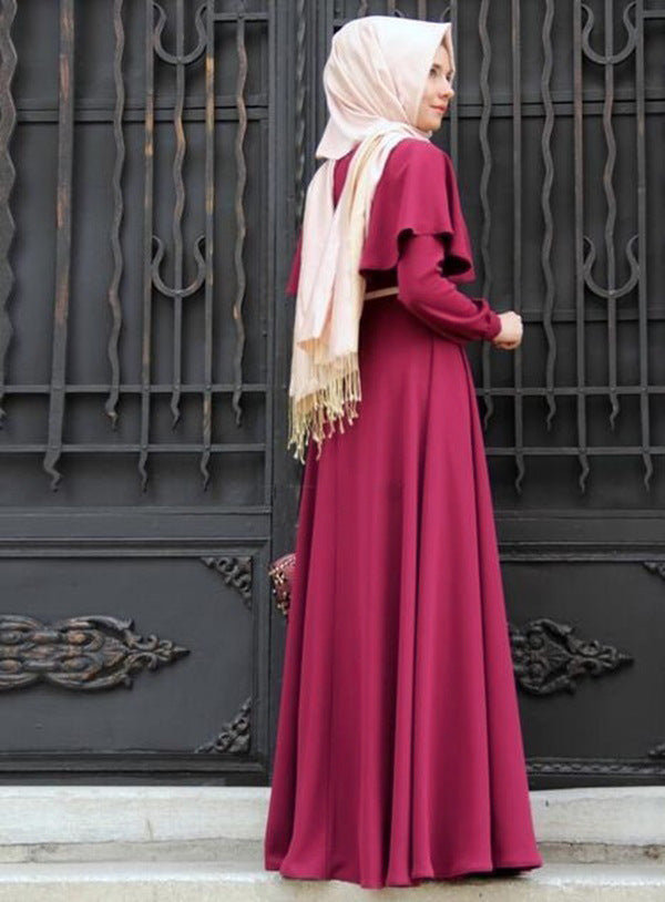 New Muslim Dress, Cape, Plus Size Women's Clothing, Hui Costume, Arab National Robe