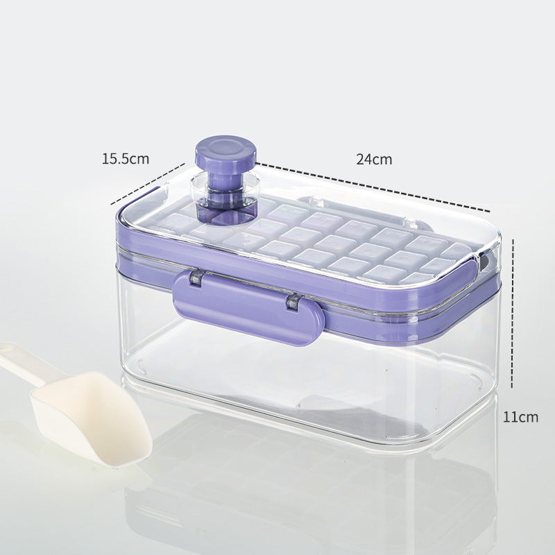 New Silicone Press Ice Maker Mold