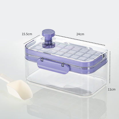 New Silicone Press Ice Maker Mold