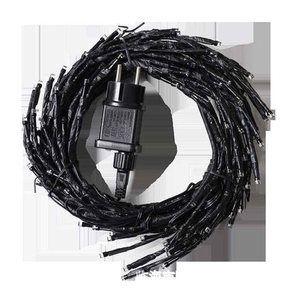 LED Christmas Leaves Rattan Lamp Bedroom Indoor