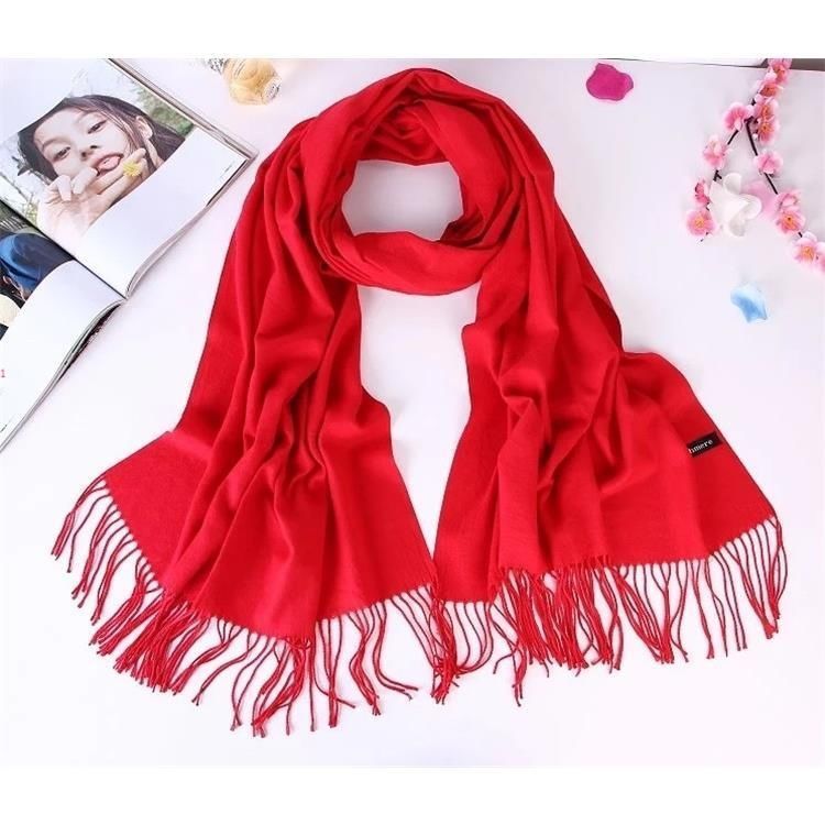 Fashion Cashmere Dual-use Shawl Warm Scarf