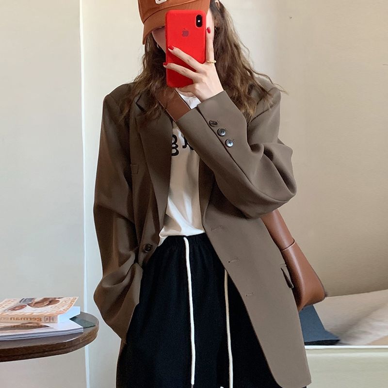 Women Suit Blazer Korean Style Jacket