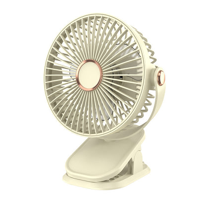Clip Fan USB Lighting Desktop Fan Portable