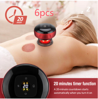 Electric Vacuum Cupping Massage Cups for Relaxation and Pain Relief